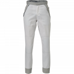 Darbo kelnės moterims Cerva Montrose Lady, balta sp./pilka sp., 50 dydis