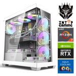 Stacionarus kompiuteris Intop Ryzen 7 7700X, 3 TB, DDR5 64 GB, SSD+HDD 1 TB 2 TB, Nvidia GeForce RTX 5070 12 GB GDDR7