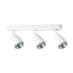 &Scaron;viestuvas lubų Light Prestige Campana Spot, GU10, 3 x 8 W, balta sp.