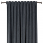 Naktinė užuolaida Domoletti MILA, antracito sp., 140 cm x 260 cm