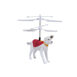 Žaislinis gyvūnas &scaron;uo Spin Master Superman Flying Krypto 6073191, 19 cm, balta