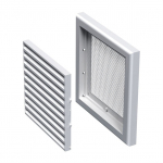 Ventiliacijos grotelės Haushalt, plastikas, 120 mm