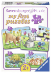 Dėlionė 4in1 Ravensburger My First Puzzles 069514, 21 cm x 15 cm, 20 vnt., įvairių spalvų
