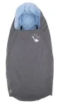 Žieminis miegmai&scaron;is kūdikiui CuddleCo Comfi Extreme Sinosaur Fun, mėlyna sp./pilka sp., 90 cm x 50 cm