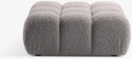 Pufas Micadoni Bellis MIC_POUF_213_F1_BELLIS3, &scaron;viesiai pilka sp., 94 cm x 94 cm x 43 cm
