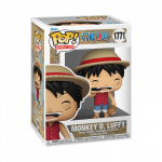 Žaislinė figūrėlė Funko POP! Animation Monkey D. Luffy 1771, 9 cm, įvairių spalvų