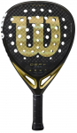 Padelio raketė Wilson Defy Pro V1, aukso/juoda