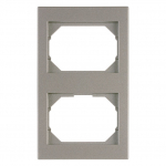 Vertikalus dvivietis rėmelis Vilma XP500, pilka