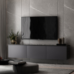 TV staliukas Kalune Design Neon, antracito sp., 32 cm x 160 cm x 35 cm