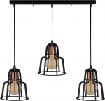 &Scaron;viestuvas kabinamas Opviq Endustri MR - 782, E27, 3 x 40 W, juoda sp.