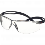 Apsauginiai akiniai 3M SecureFit 500 SF501AF-BLK-EU, skaidrūs/juoda/pilka