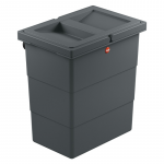 &Scaron;iuk&scaron;liadėžė Hailo FlexBox S, tamsiai pilka sp., 7 l, 25.5 cm x 21 cm