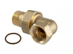Alkūnė TDM Brass 235OR, 3/4 colio - i&scaron;orinis sriegis / 3/4 colio - vidinis sriegis, 3/4"