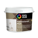 Dispersiniai dažai Pentacolor Professional Matt, balta sp., 5 l