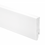 Grindjuostė Cezar LPC-51, 244 cm x 8 cm x 1.4 cm, balta dažoma, 29 vnt.