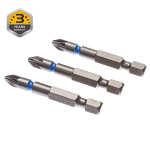 Smūginiai atsuktuvų antgaliai Forte Tools BT03C-50PZ2, PZ2, 50 mm