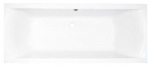 Vonia Centrum spz Tulip, 170 cm x 70 cm x 41 cm, stačiakampis, balta