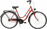 Dviratis miesto Azimut Retro, 28 ", 17'' rėmas, bordo sp.