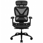 Žaidimų kėdė ThunderX3 TEGC-3054101.11, 118 - 126 x 53 x 46 - 54 cm, juoda sp.