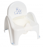 Naktipuodis Tega Chair Bunny, balta sp., 23 cm x 38 cm x 25 cm