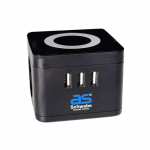 Laidų lizdas AS-Schwabe, 1.5 mm&sup2;, 1.5 m, IP20, 2 lizdų, 3USB