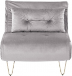 Sofa-lova Shumee Vestfold, &scaron;viesiai pilka sp., 78 x 85 cm x 81 cm