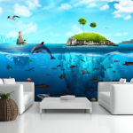Fototapetas Artgeist Waterland, 70 cm x 70 cm