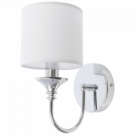 &Scaron;viestuvas sieninis CosmoLight Abu Dhabi W01837CH, E14, 1 x 40 W, balta sp.