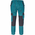 Darbo kelnės moterims Cerva Max Summer, juoda/petrol, 42 dydis