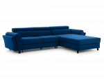 Kampinė sofa - lova Mariall Riviera 81, mėlyna sp., de&scaron;ininė, 200 x 288 cm x 92 cm