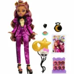 Lėlė su priedais Mattel Monster High Monster Ball Clawdeen Wolf HNF69, 28 cm, violetinė sp.