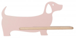&Scaron;viestuvas sieninis Candellux Lighting Dog 21-00989, LED, 4000 &deg;K, 1 x 5 W, rožinė sp.