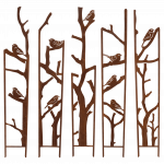Augalo atrama 4IQ S, 117 cm x 1.5 cm, 87 cm, plienas, ruda sp., 5 vnt.