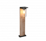 Pastatomas lauko &scaron;viestuvas Trio Ardila, 40W, E27, IP44, ruda sp., 16 cm x 65 cm