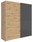 Spinta Time 2, grafito sp./artisan oak sp., 59 cm x 170.3 cm x 190.5 cm