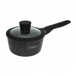 Puodas Bollire Milano BR-1102, 16 cm, 1.4 l, juoda sp.