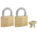 Pakabinama spyna Masterlock 150EURT, aukso sp., 50 mm, 2 vnt.
