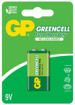 Elementai GP Batteries GPPVCF9VG006, 6F22, 9 V