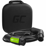 Automobilinis įkroviklis Green Cell GC EV Type 2, 500 cm, juoda sp., 3600 W