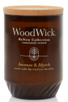 Žvakė, aromatinė WoodWick Renew Incense & Myrrh, 60 h, 368 g, Ruda sp.