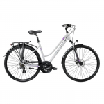 Dviratis miesto Romet Gazela 2, 28 ", 20" rėmas, baltas/pilkas