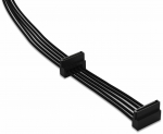 Tinklo kabelis be quiet! CS3420 SATA 15-pin, SATA 15 pin, 0.4 m, juoda sp.