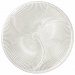 Serviravimo lėk&scaron;tė Homla Lynn 241911, 24 cm x 2 cm, 24 cm, &Oslash; 24 cm, Skaidri