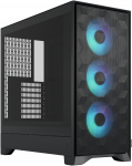 Kompiuterio korpusas Fractal Design Pop 2 Air TG RGB, juoda sp.