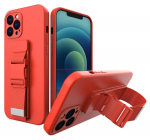 Telefono dėklas Hurtel Rope Case, Apple iPhone 13 Pro, raudona sp.