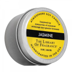 Žvakė, aromatinė The Library Of Fragrance Jasmine, 20 h, 142 g, Balta