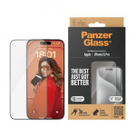 Telefono apsauginis stiklas PanzerGlass Apple iPhone 15 Pro, -, 6.1 "