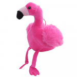 Pliu&scaron;inis žaislas flamingas Lean Toys, rožinė sp., 12 cm