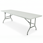 Lauko stalas Party, balta sp., 240 cm x 76 cm x 74 cm