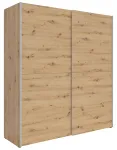 Spinta Time 2, artisan oak sp., 59 cm x 170.3 cm x 190.5 cm